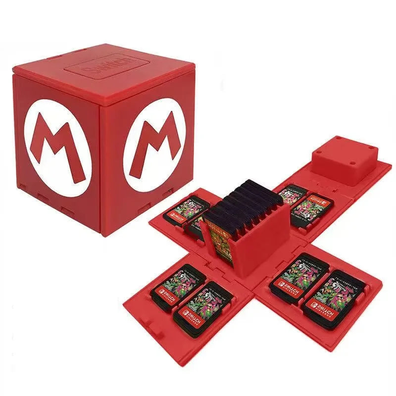 16 in 1 Game Card Case for Switch OLED Storage Box Game Cartridge Case for NS Switch Lite Accessories Good Protection Good Vibrations