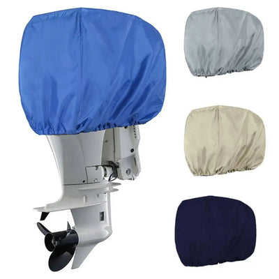 Boat Motor Cover Outboard Boat Engine Hood Cover 210D Oxford cloth Waterproof Windproof Protective Cover Motor Engine Half Cover