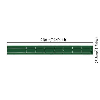 Golf Putting Mat Gift for Golfer Golfing Accessory Lightweight Portable Improve Putting Accuracy Training Aid for Park Lawn Home Good Vibrations