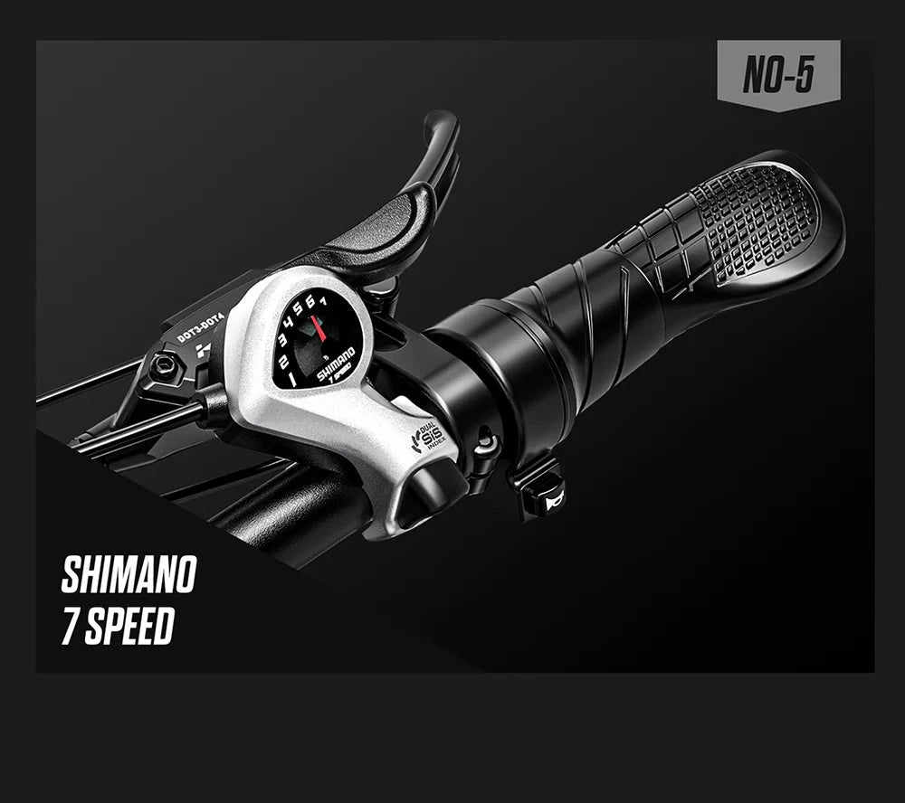 Electric Bicycle with Extended Range - 20-inch Fat Tires, Off-Road Mountain Bike, Beach & Snow Electric Bike Electric Motorcycle Good Vibrations