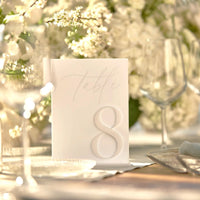 Wedding Table Numbers 3D Black Matte Wedding Table Decor Wedding Stationery Black Wedding Reception Decor Good Vibrations