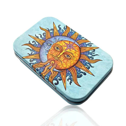 Tinplate Cigarette Case Tobacco Storage Box Humidor Rolling Paper Box Jewelry Candy Coin Key Organizer Flip Gifts Sealed Good Vibrations Adult Super Store