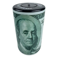 Vacuum Sealed Herb Stash Jar Container Airtight Smell Proof Plastic Storage $ GOOD Vibrations Adult Super Store