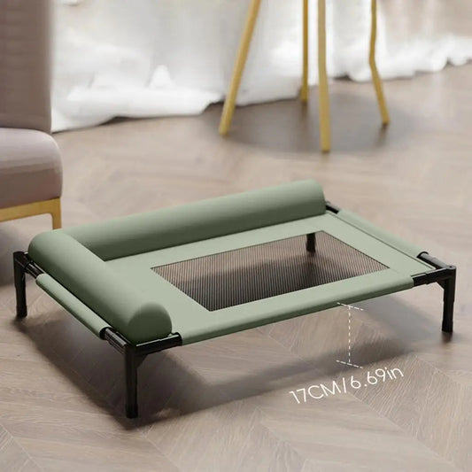 Elevated Pet Bed Durability Practical with Pillow for Small Pets Dogs Kitten Cat Dog Bed Dog Cat Bed Portable Good Vibrations