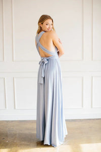 Multiway Maxi Dress Bridesmaid Dress Infinity Cocktail Dress Floor Length Bridesmaid Dress Maxi Dress for Bridesmaid Gifts Good Vibrations