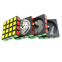 2.3" 4 PC Cube Shape Aviation Tobacco Herb Spice Grinder Smoke Crusher Novelty gift GOOD Vibrations Adult Super Store