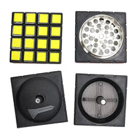 2.3" 4 PC Cube Shape Aviation Tobacco Herb Spice Grinder Smoke Crusher Novelty gift GOOD Vibrations Adult Super Store