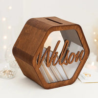 Personalized Wedding Card Box Card Box for Wedding Wedding Gifts Wedding Decorations Wedding Decor Memory Box Keepsake Box Good Vibrations