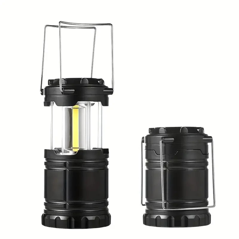 Camp Lamp, Outdoor Tent Light, Portable Lantern, Multifunctional Emergency Light, Battery Powered (Batteries Not Included) Good Vibrations