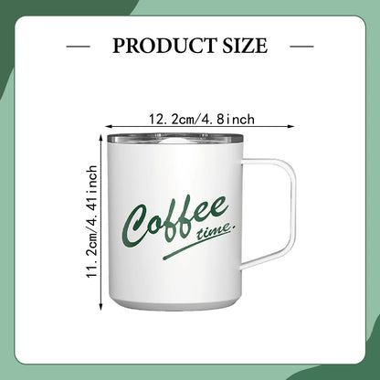 Wood Mug Wooden Coffee Beer Mugs Wood Cup Handmade Tea Cup With Handle For Coffee Milk Tea Drinks, Travel Outdoor Camping Use Good Vibrations