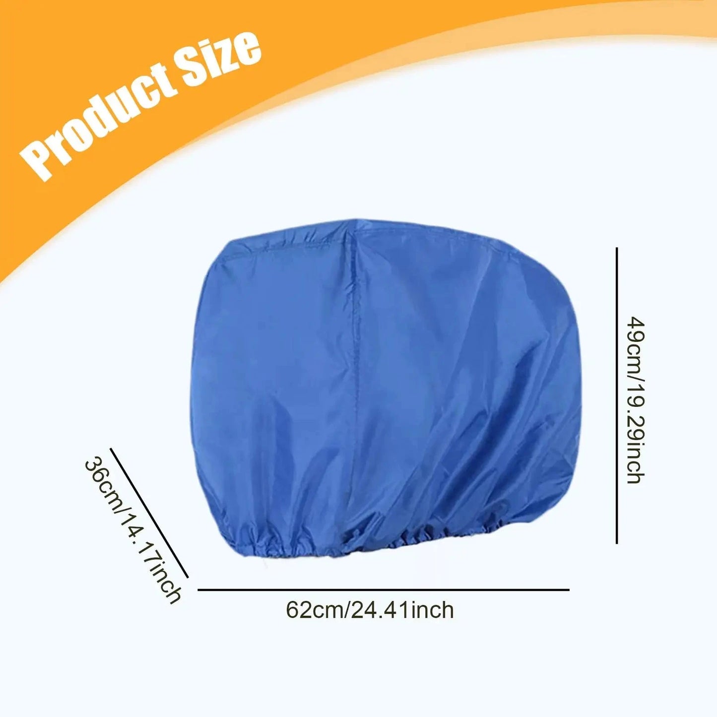 Boat Motor Cover Outboard Boat Engine Hood Cover 210D Oxford cloth Waterproof Windproof Protective Cover Motor Engine Half Cover Good Vibrations