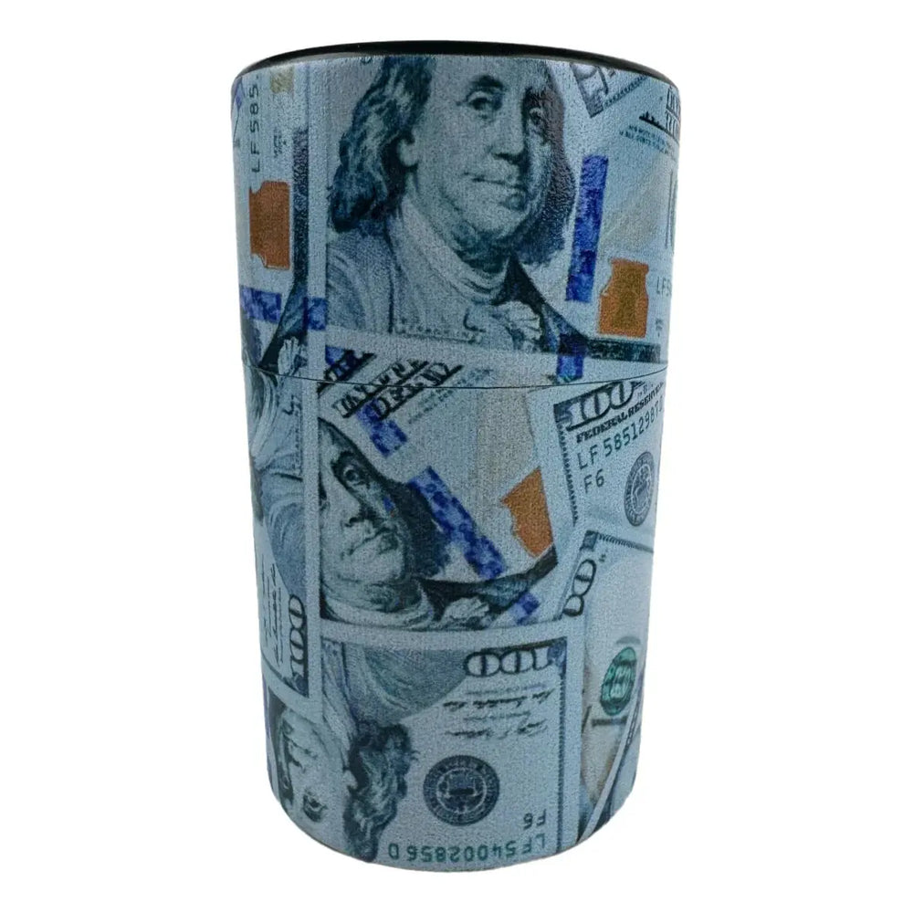 Vacuum Sealed Herb Stash Jar Container Airtight Smell Proof Plastic Storage $ GOOD Vibrations Adult Super Store