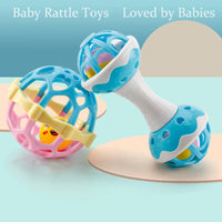 Baby toys，Baby rattle, fine motor and sensory toy, Suitable for infants aged 3, 6, 9, and 12 months Good Vibrations