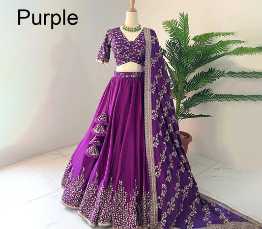 Designer Bridal Lehnga Choli for Girls Party Wear Wedding Dresses Low Price Indian Lehenga Choli With Dupatta for Women Good Vibrations