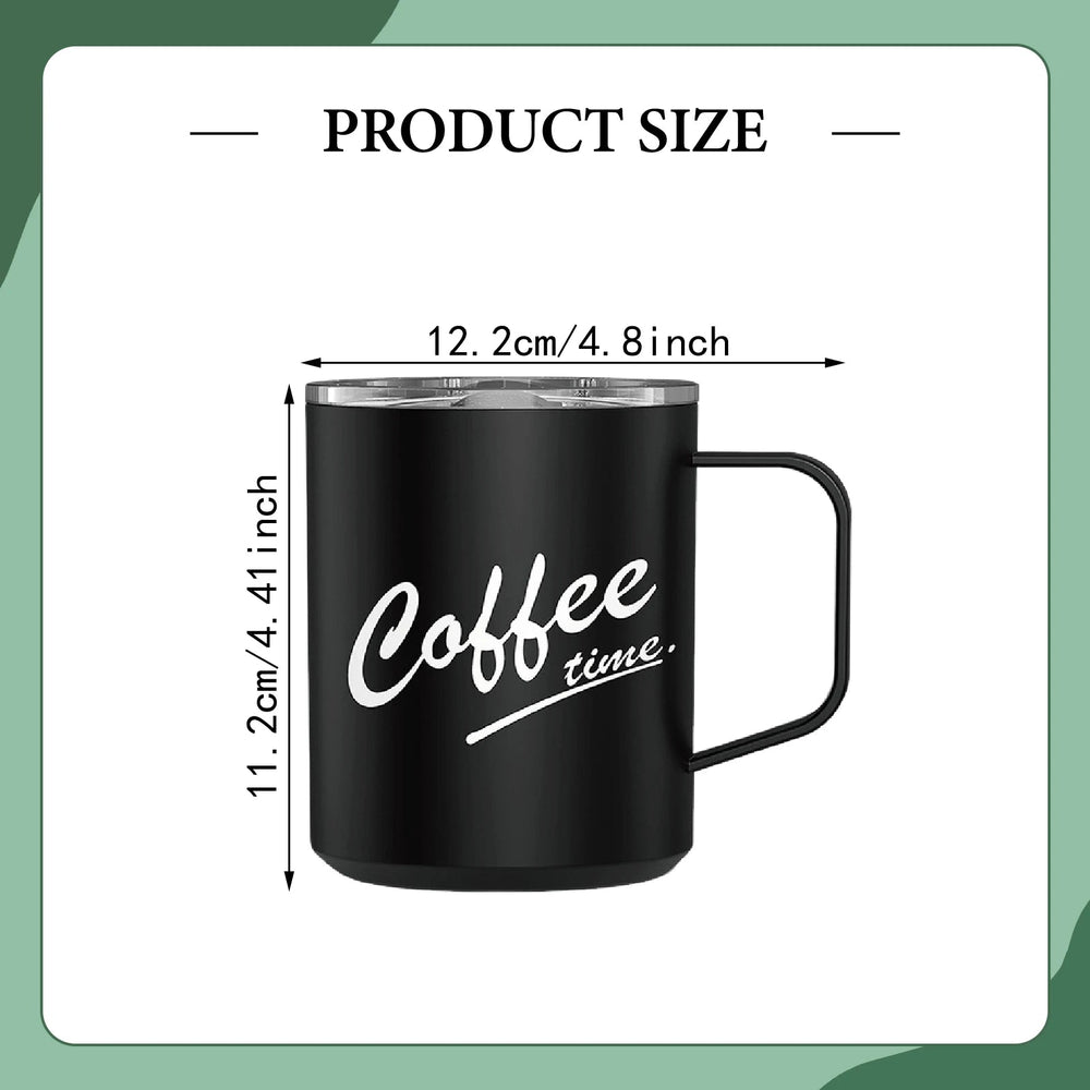 Wood Mug Wooden Coffee Beer Mugs Wood Cup Handmade Tea Cup With Handle For Coffee Milk Tea Drinks, Travel Outdoor Camping Use Good Vibrations