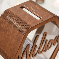 Personalized Wedding Card Box Card Box for Wedding Wedding Gifts Wedding Decorations Wedding Decor Memory Box Keepsake Box Good Vibrations