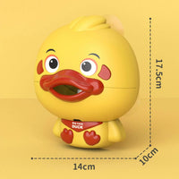 Baby Bubble Bathing Toys Duck Music Kids Bath Toy Automatically Spit Bubbles Bubble Maker Baby Bathroom Toy for Kids Good Vibrations