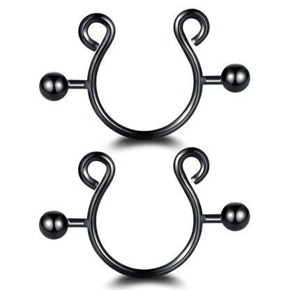 1Pair Stianless Steel Nipple Rings Piercing Jewelry Wholesale Women Sexy Clips Nipple Ring Clamps Pierced  Body Jewelry Good Vibrations Adult Super Store