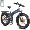 W Wallke X3 Electric Bike 2800W Peak Dual Motor 44Ah/22Ah Long Range E-Bike 26" X 4" Fat Tire 31MPH Fast Adult Ebike UL2849 Good Vibrations