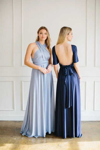 Multiway Maxi Dress Bridesmaid Dress Infinity Cocktail Dress Floor Length Bridesmaid Dress Maxi Dress for Bridesmaid Gifts Good Vibrations