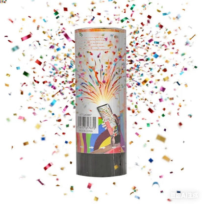 20cm  24 PCS Confetti Poppers Cannons for Wedding Birthday Graduation Baby Shower  Anniversary Fun Party Supplies Decorations Good Vibrations