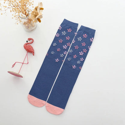 toddler child high knee Socks Three-dimensional cute Cartoon fox cat unicorn Cotton Over knee kids baby girls Sock Spring Autumn Good Vibrations