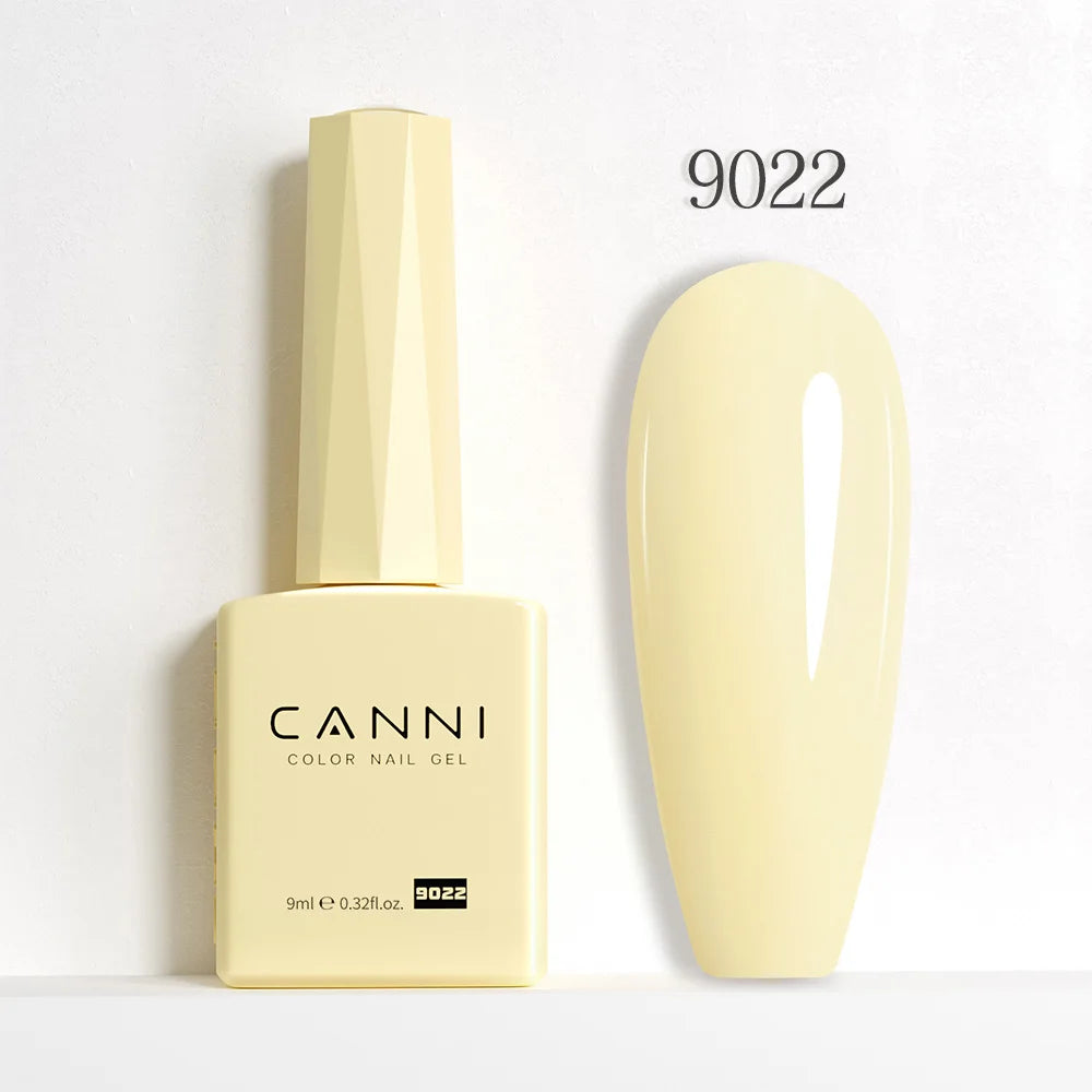 2025 Newest CANNI 9ml Nail Art Hema Free Gel Polish for Nails French Tip Manicure Gel Varnish Enamel Lacquer UV LED Nail Good Vibrations