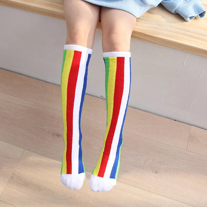 toddler child high knee Socks Three-dimensional cute Cartoon fox cat unicorn Cotton Over knee kids baby girls Sock Spring Autumn Good Vibrations