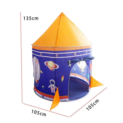 Kids Tent Space Play House Tent Ocean Ball Pool Portable Baby Toys Tent Play House For Kids Good Vibrations