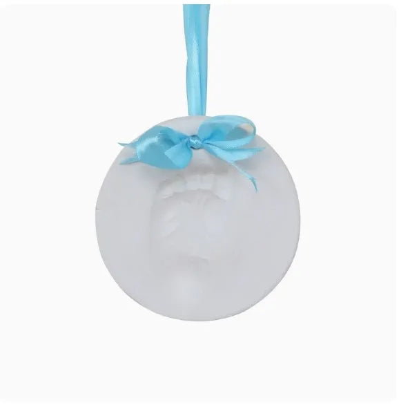 Baby Handprint Kit and Footprint Kit Clay Casting for Baby Shower Gifts Boys & Girls Baby Ornament Keepsake Kit Good Vibrations