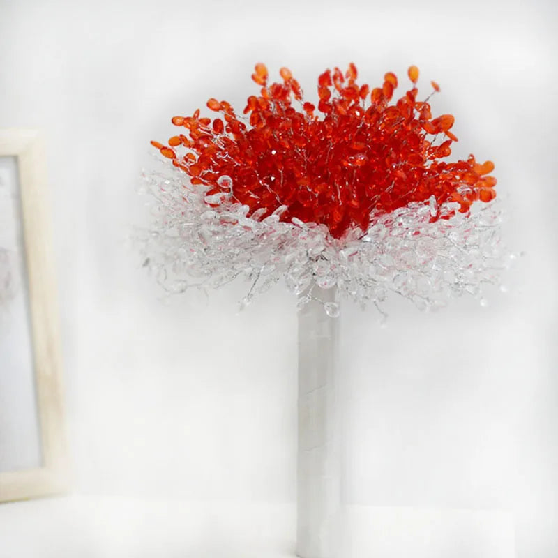 perfectlifeoh Wedding bouquet Bridal wedding bouquet holding hands Crystal boutique wedding bouquet Good Vibrations