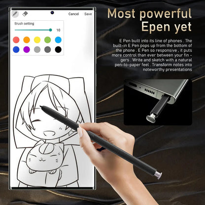 Clearance Sale S23 Ultra Android Wireless Charge Cell Phones Big Screen 5G Smart Mobile Phones With Built in E-Pen Good Vibrations