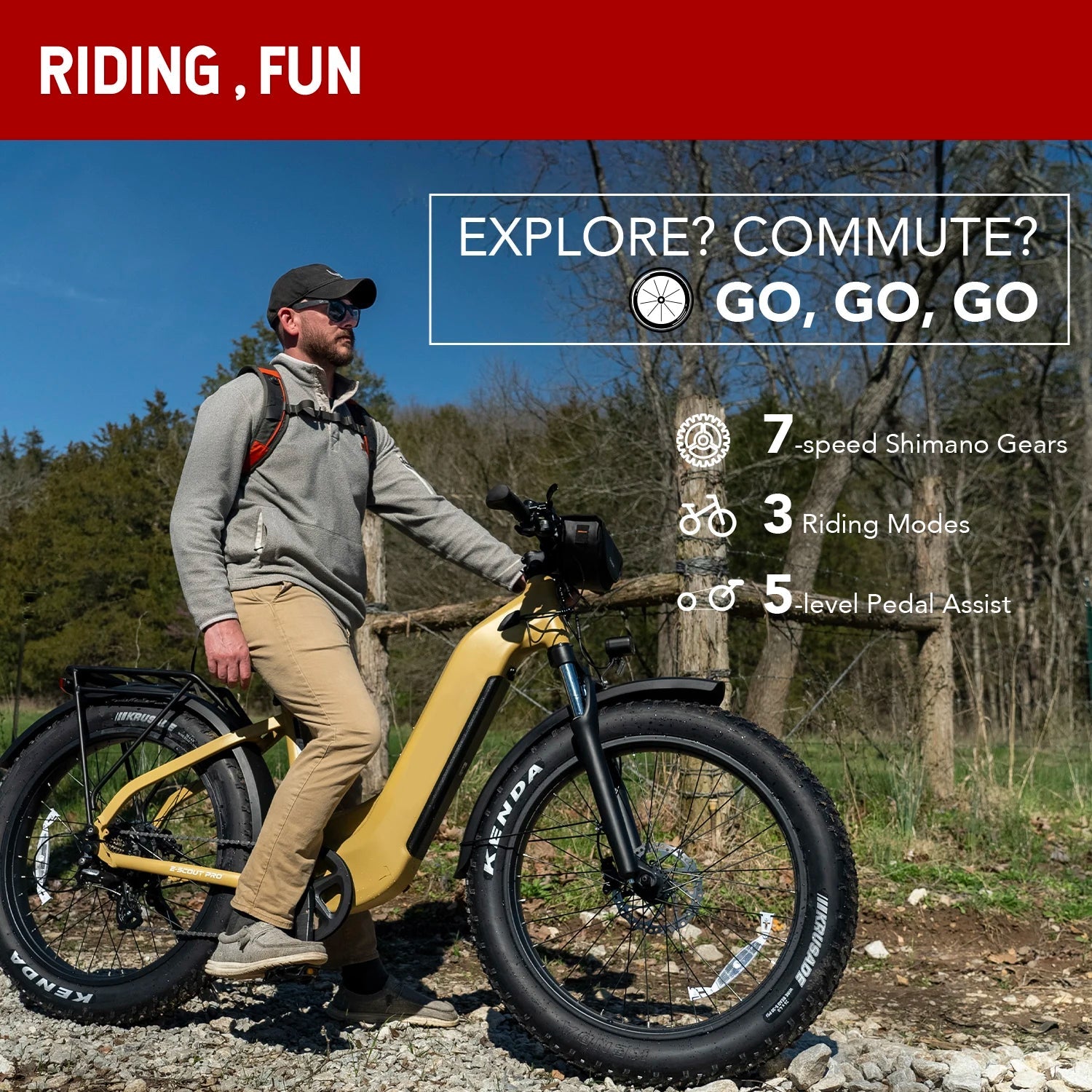 Best Selling Communter E Bike 750W Motor 48V 20Ah 960Wh 26inch Fat Tire Urban Electric Bike for Adult with US Stock Sale Price Good Vibrations