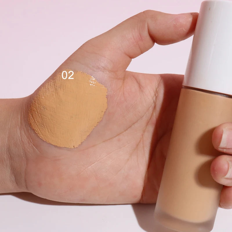 Cosmetics Vegan Make up Foundation High Quality for Black Women Dark Skin Full Coverage Liquid Foundation Private Label Good Vibrations