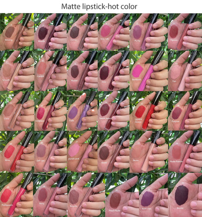 Wholesale Low Moq Matte Liquid Lipstick Vegan Private Label Waterproof Long Lasting Lip Stick Custom Liquid Lipstick Good Vibrations