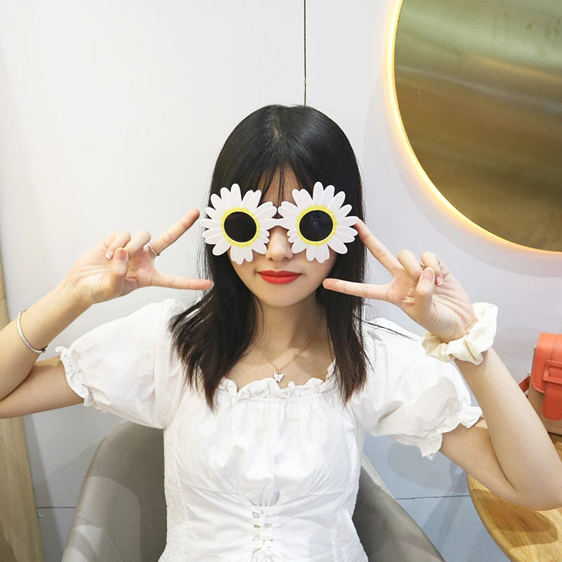 1 Pcs Sunglasses Funny Crazy Party Dress Glasses Accessories Novelty Costume Party Carnival Glasses Event Decoration Supplies Good Vibrations