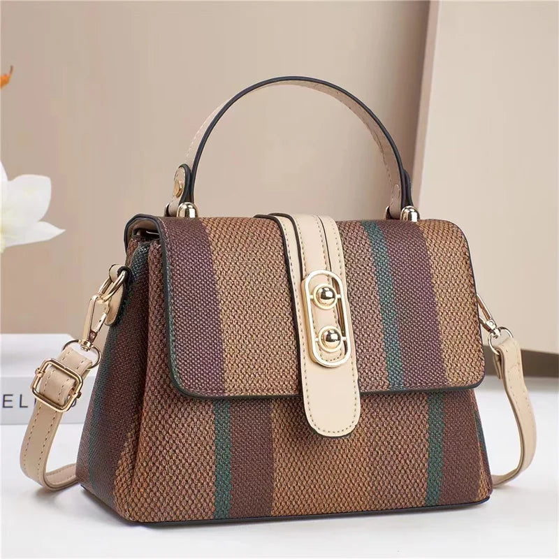 New Contrasting Multi Compartment Cross-border Crossbody Bag 2024 Shoulder Bag Handbag 19938 Good Vibrations