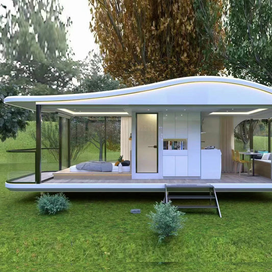Prefab  Space Capsule House With Bed Cabin Hotel Container Home Sleep Pod Outdoor  Luxury Pod Good Vibrations