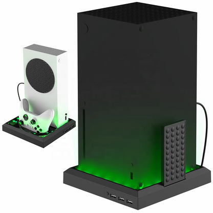Best Seller Atmosphere LED RGB Light ABS Stand Base for Xbox Series S X Stand Good Vibrations