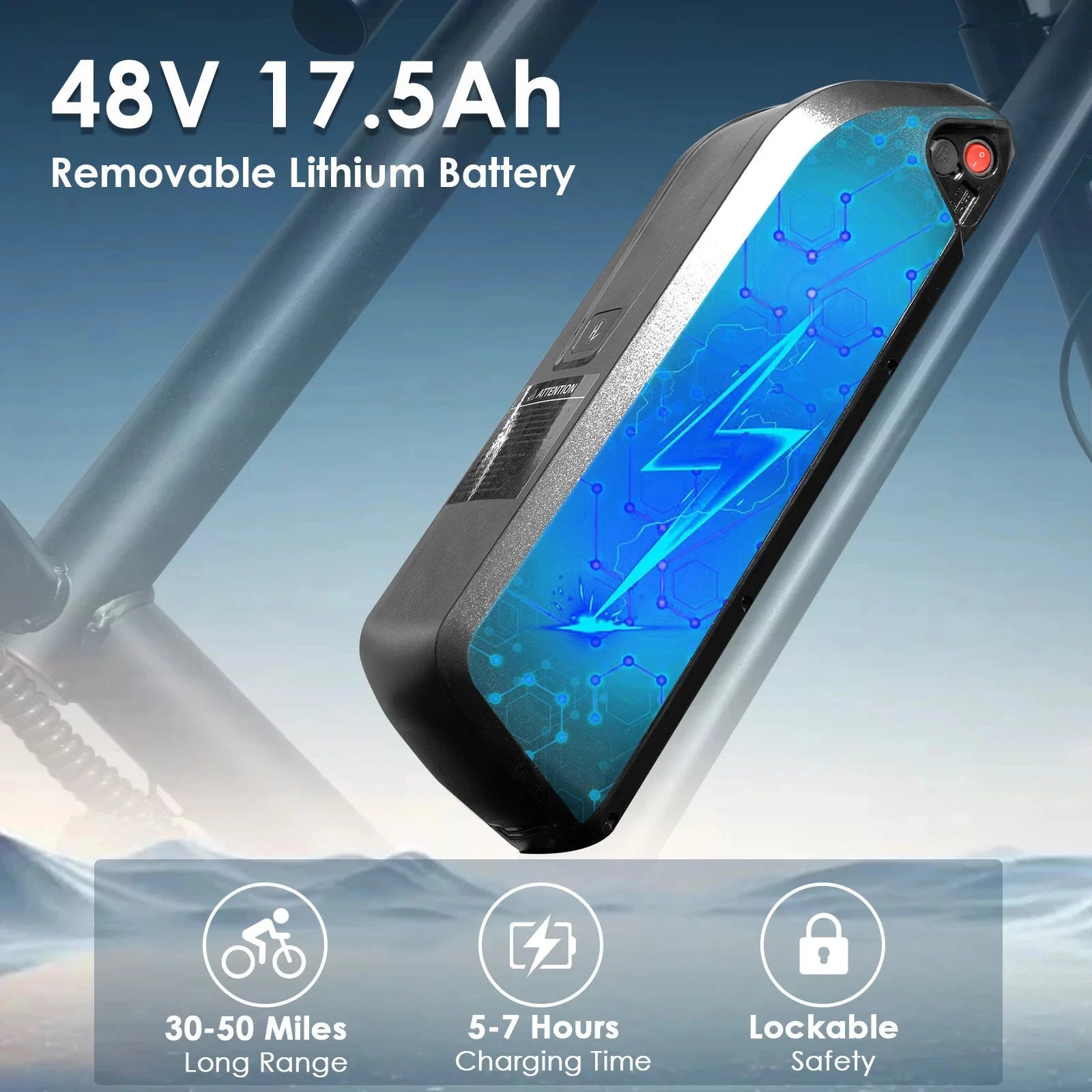 Free Shipping in US Electric Bike S8 1000W Powerful Motor 48V 17.5AH 20 Inch Fat Tire City Bike for Adult Commuting Urban E Bike Good Vibrations