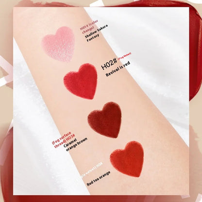 Luxury Pet Leather Bag Lipstick Set Non-Stick Cup Non-Fading Lip Balm Gift Box Lip Stick Full Set Wholesale Good Vibrations