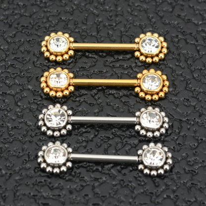 1 Pair 16G 1.2x14mm Plug-in Stainless Steel Barbell Piercing Sexy Women Nipple Piercing Jewelry Unthreaded Nipple Rings No Screw Good Vibrations Adult Super Store