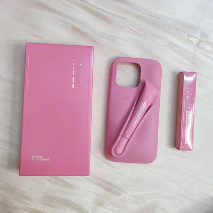 Original Quality Lipstick DIY Make-up Rhod Soft Case for iPhone 16 15 14 13 12 Pro Max with Lip Gloss Holder Ins Hot Cover Good Vibrations