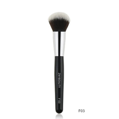 ZNY Professional 5-40 Pcs Black Wholesale Makeup Brushes Set Powder Foundation Highlight Eyebrow Eye Shadow Brushes Makeup Good Vibrations