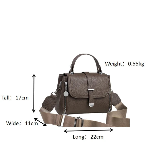 Shoulder Bag Messenger Women's Bag Shoulder Women's Crossbody Shoulder Bag Office Handbag for Ladies Good Vibrations