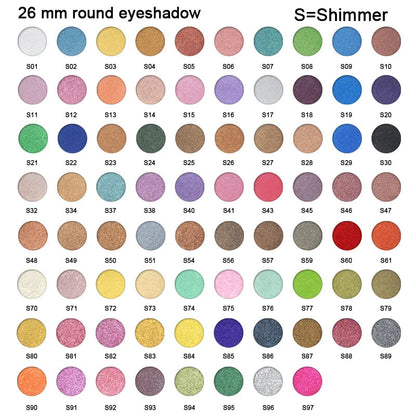 Custom Logo Eye Shadow Palette High Pigmented Nude Matte Makeup Glitter Eye Shadow Palette Private Label Eyeshadow Palette Good Vibrations
