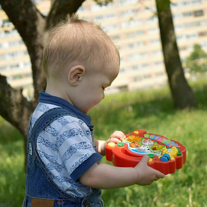 Baby Musical Toy with Animal Sound Kids Piano Keyboard Electric Flashing Music Instrument Early Educational Toys for Children Good Vibrations