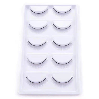 5 Pairs Multipack 3D Soft Mink Hair False Eyelashes Handmade Wispy Fluffy Long Lashes Natural Eye Makeup Tools Faux H13 E08 E01 Good Vibrations