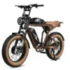 Electric Bicycle 20" Fat Tire 48V 36AH 2600W High-Torque Dual Motors Electric Bike 60KM/H Fast Motorcycle Style Mountain E-bike Good Vibrations