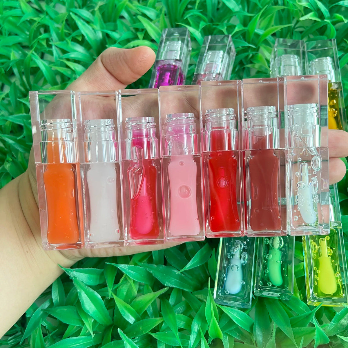 Lip Gloss Vendor Custom Big Applicator Tubes Packaging Lip Gloss Wholesale Bulk Good Vibrations